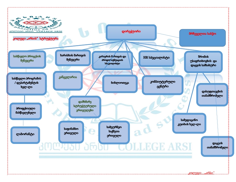 ARSI სტრუქტურა 2024